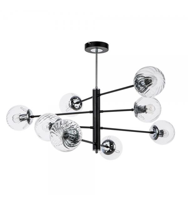 Люстра на штанге Arte Lamp SEGIN A3566PL-8BK