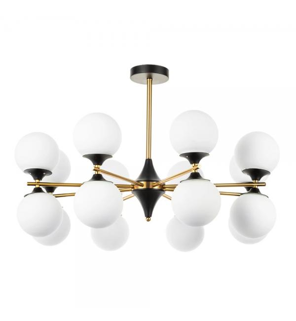 Люстра на штанге Arte Lamp MIMOSA A3649PL-16PB