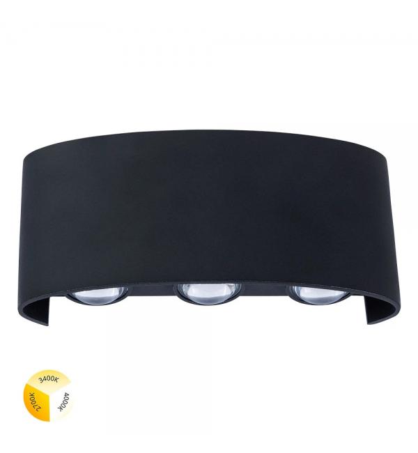 Фасадный светильник Arte Lamp BOSTO A3722AL-6BK