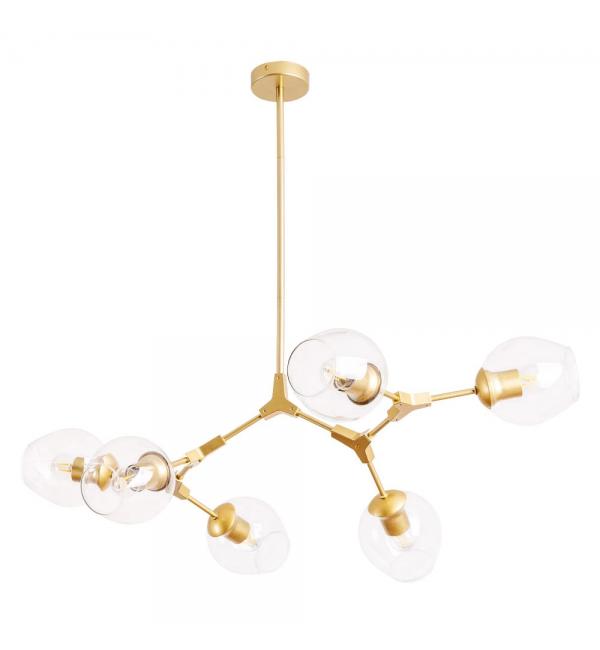 Люстра на штанге Arte Lamp YUKA A4103SP-6GO