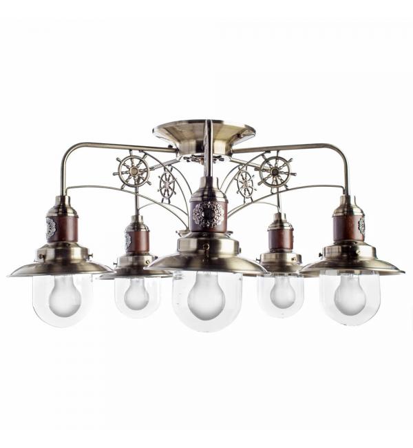 Потолочная люстра Arte Lamp SAILOR A4524PL-5AB