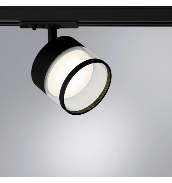 Трековый светильник Arte Lamp FARO A4893PL-1BK