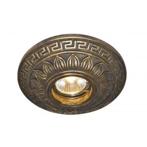 Точечный встраиваемый светильник Arte Lamp ANTIC A5072PL-1BG