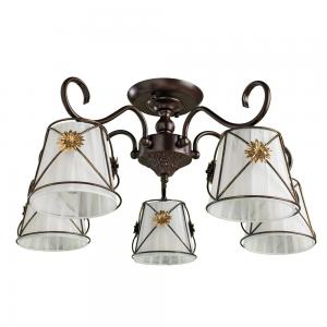 Потолочная люстра Arte Lamp FORTUNA A5495PL-5BR