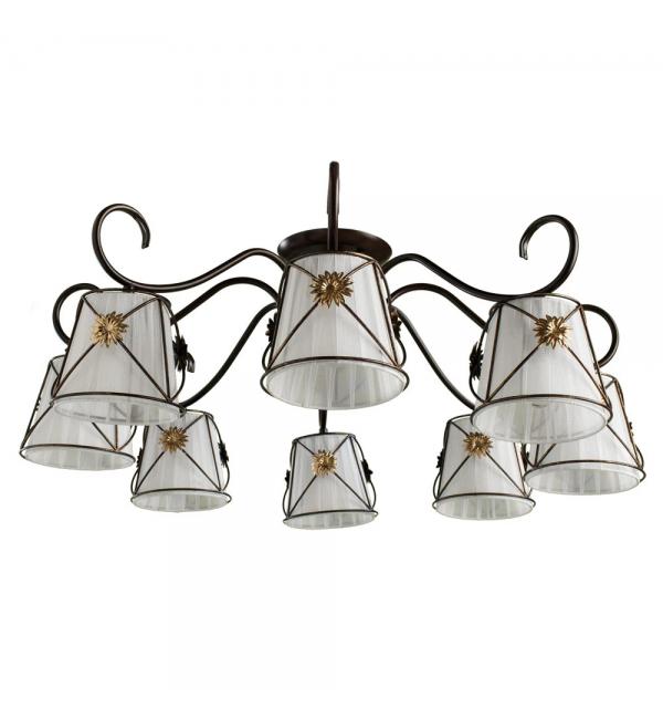 Потолочная люстра Arte Lamp FORTUNA A5495PL-8BR