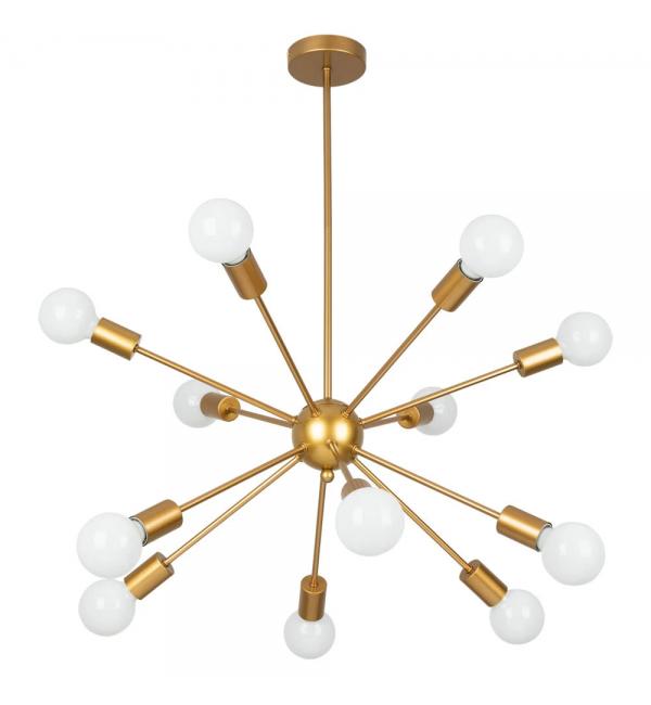 Люстра на штанге Arte Lamp ALASTOR A6702PL-12PB