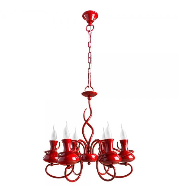 Подвесная люстра Arte Lamp VASO A6819LM-6RD