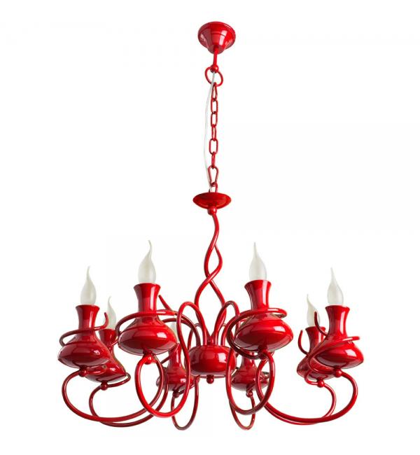 Подвесная люстра Arte Lamp VASO A6819LM-8RD