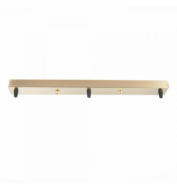 Потолочное крепление на 3 лампы (прямоугольное) STLuce SL001 SL001.313.03