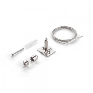 Аксессуар Ideallux EGO KIT PENDANT ONLY STEEL CABLE 2 MT BK 259376
