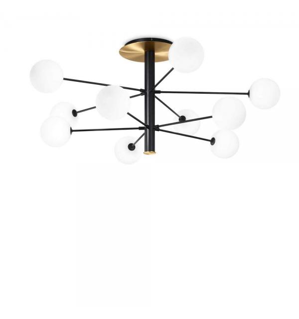 Светильник Ideallux COSMOPOLITAN PL10 NERO OTTONE 273693