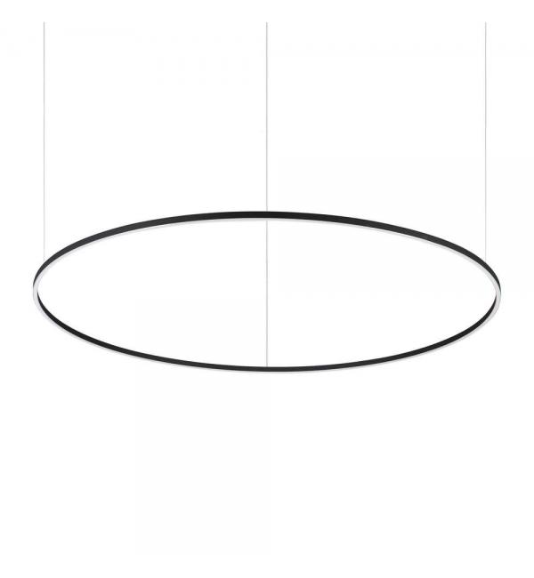 Светильник Ideallux ORACLE SLIM SP D150 ROUND BK 3000K 285061