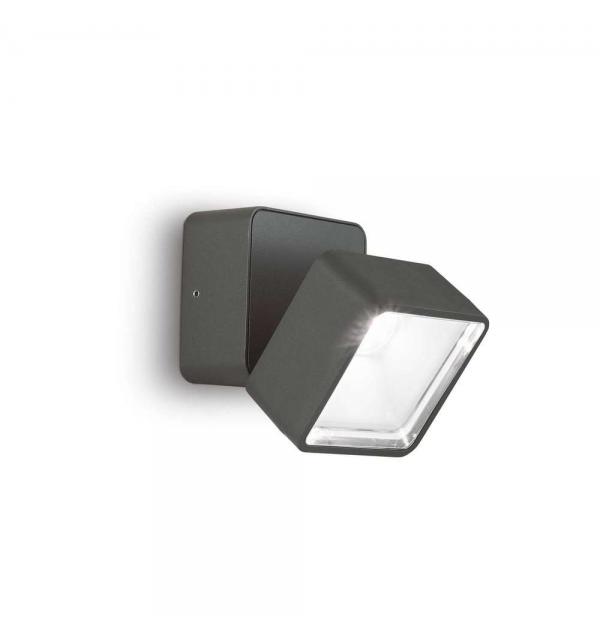 Светильник Ideallux OMEGA AP SQUARE ANTRACITE 4000K 285511