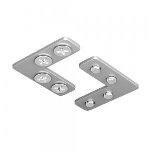 Соединитель угловой для профилей натяжного потолка Maytoni Technical Accessories for tracks Exility TRA034CL-SC-42S