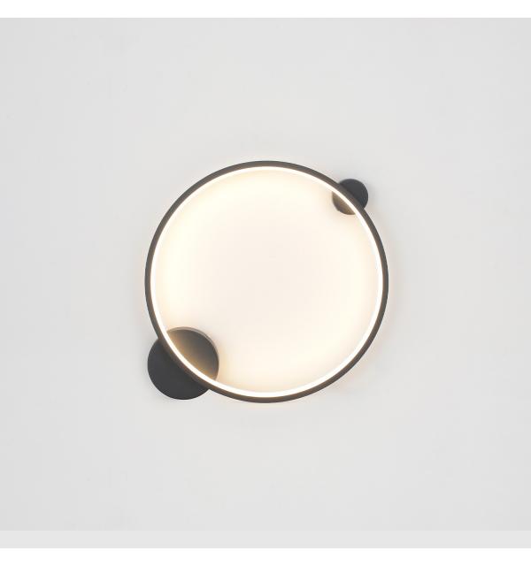 Светильник Crystal Lux REAL REAL AP18W LED BLACK 2791/418