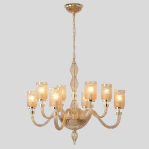 Светильник Crystal Lux SILVESTRO SILVESTRO SP8 AMBER 2971/308