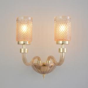 Светильник Crystal Lux SILVESTRO SILVESTRO AP2 AMBER 2971/402
