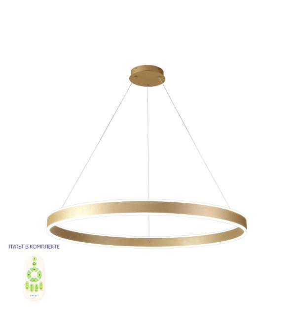 Светильник Crystal Lux MUCHOS MUCHOS SP88W LED GOLD 0980/301N