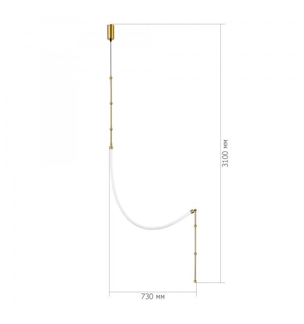 Светильник STLuce STRAP SL6132.301.20