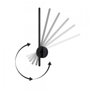 Светильник Crystal Lux VERDE VERDE AP L500 BLACK 3720/405