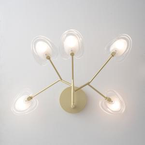 Светильник Crystal Lux SOLE AP5 GOLD 3021/405