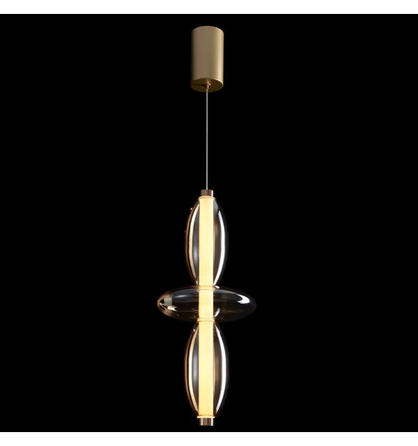 Светильник Crystal Lux QUASAR SP14W LED AMBER 3790/214